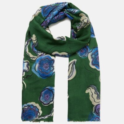 Accessories Jigsaw  | Sharan Ranshi Wool Silk Scarf Multi