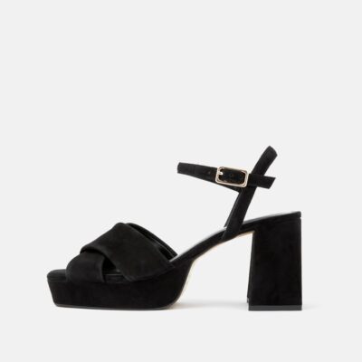 Shoes Jigsaw  | Hanna Platform Sandal Black