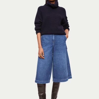 Clothing Jigsaw  | Denim Culotte Vintage Mid Blue