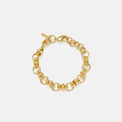 Accessories Jigsaw  | Round Chain Bracelet Gold