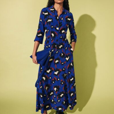 Clothing Jigsaw  | Wildcat Shirt Dress Blue