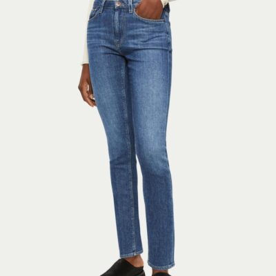 Clothing Jigsaw  | Holden Organic Slim Leg Jean Vintage Mid Blue