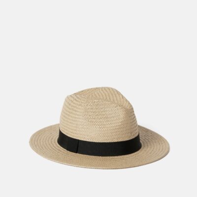 Accessories Jigsaw  | Straw Fedora Natural