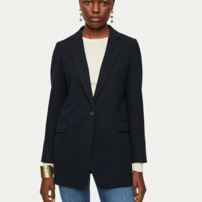 Clothing Jigsaw  | Wool Langford Blazer Navy