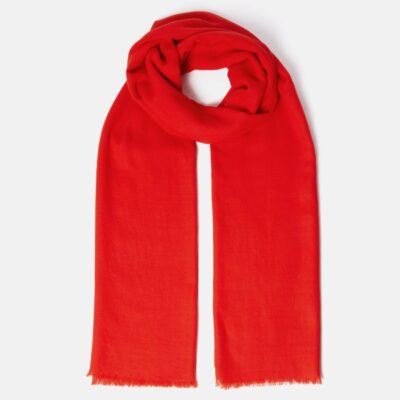 Accessories Jigsaw  | Wool Silk Pashmina Red