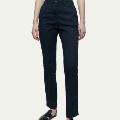 Clothing Jigsaw  | Slim Leg Cotton Chino Navy